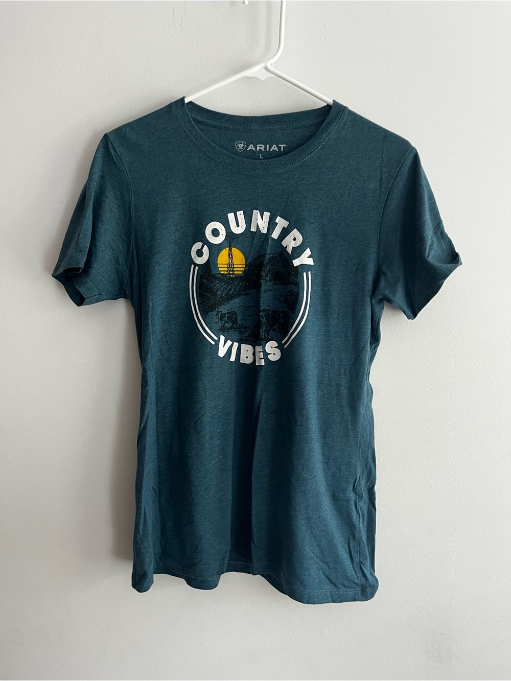 Women’s Ariat Blue Country Vibes Tee Shirt